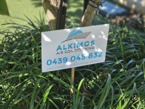 alkimos air conditioning streetside advertising